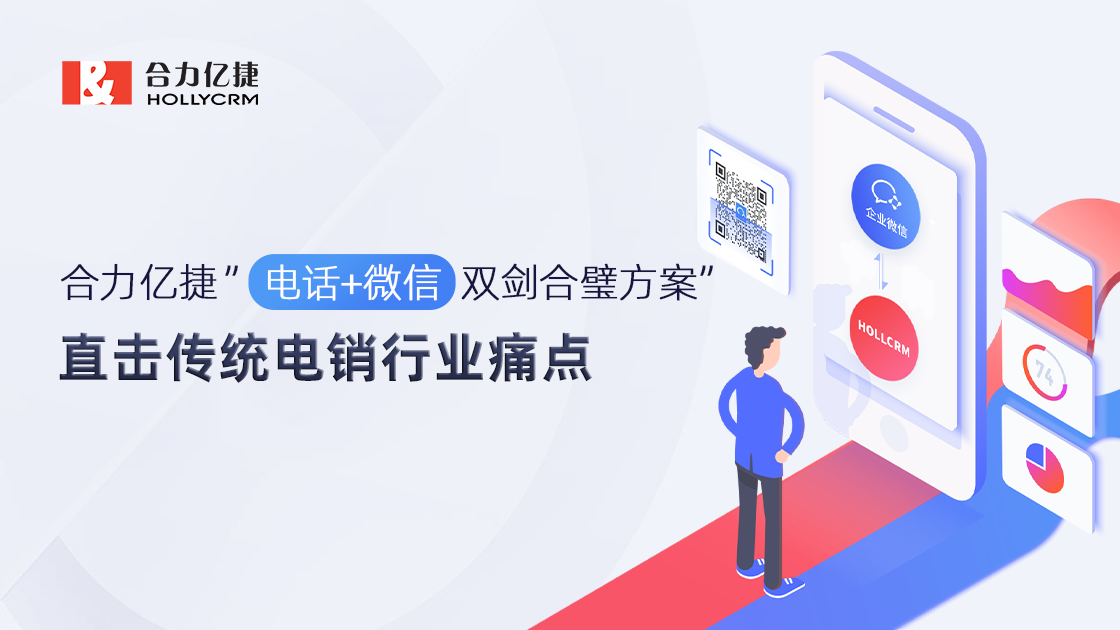 合力億捷電話+微信雙劍合璧方案，直擊傳統(tǒng)電銷(xiāo)行業(yè)痛點(diǎn)